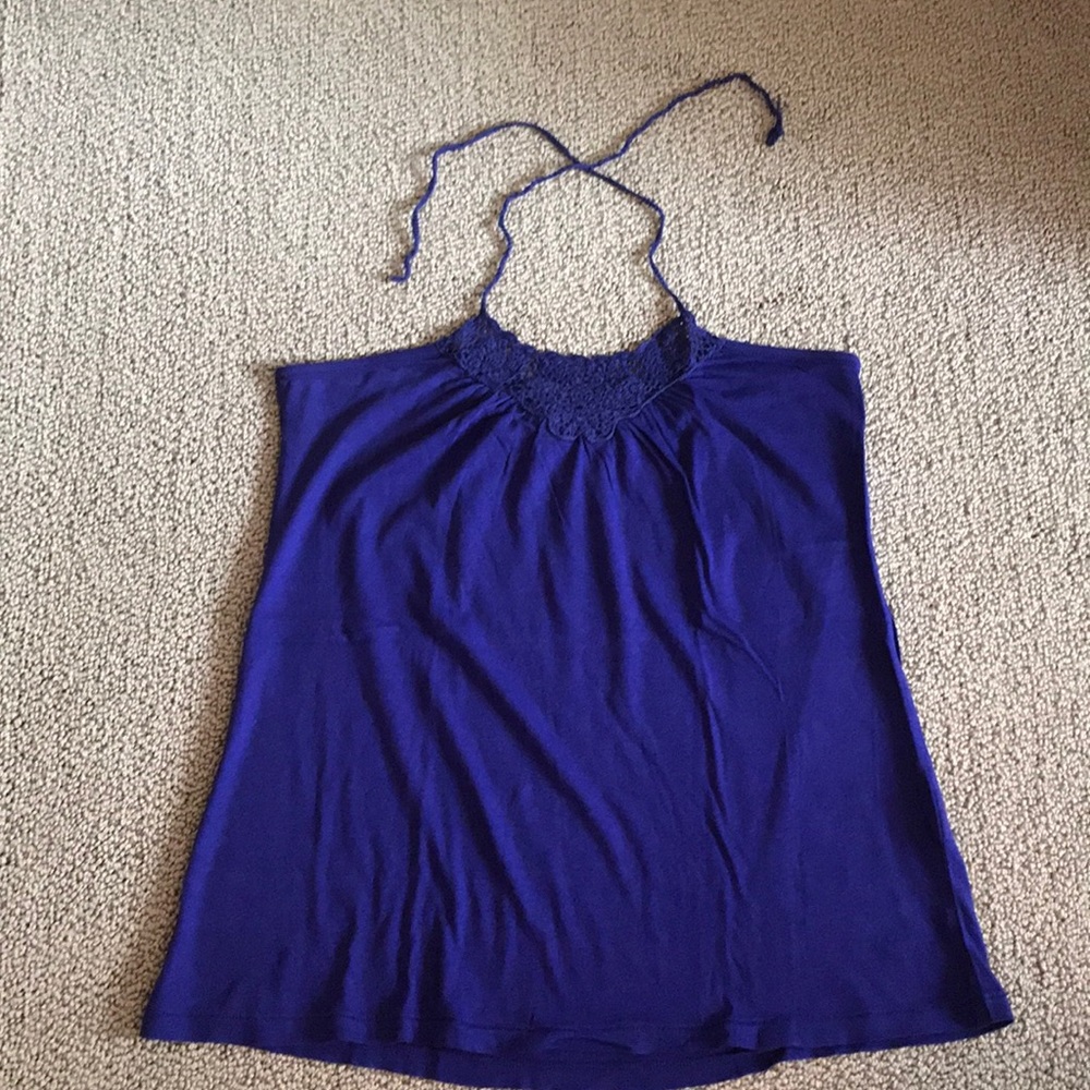 Gap | purple halter top